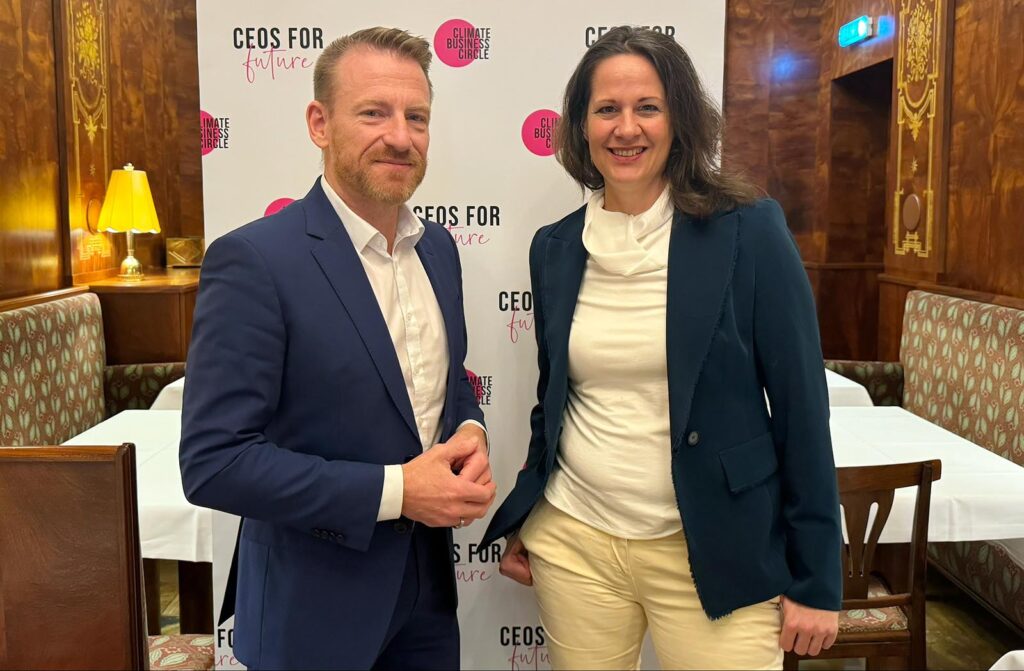 CEOs For Future Haimo Primas und Christiane Brunner