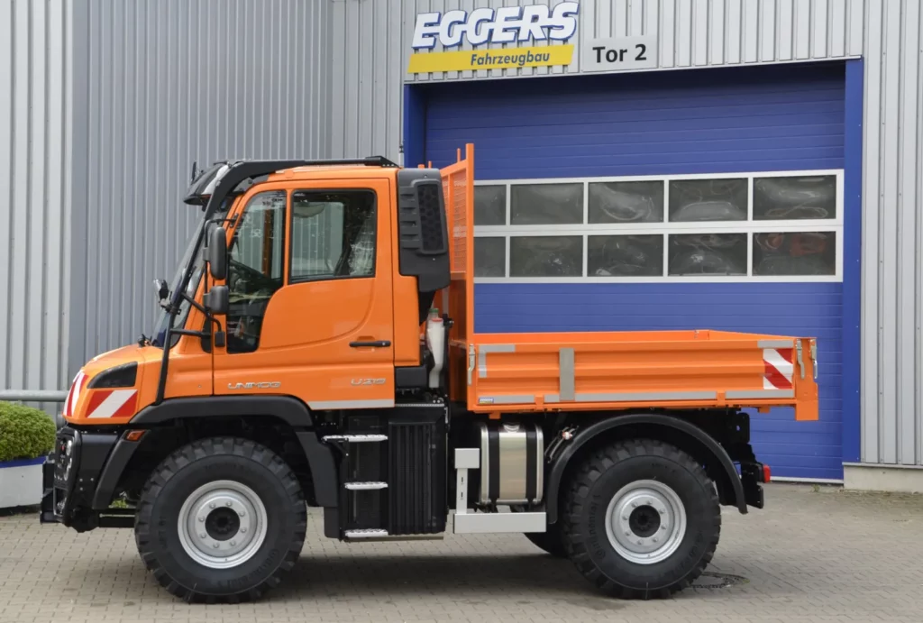 Daimler Unimog Low mit niedrigerer Beladehöhe als bisher