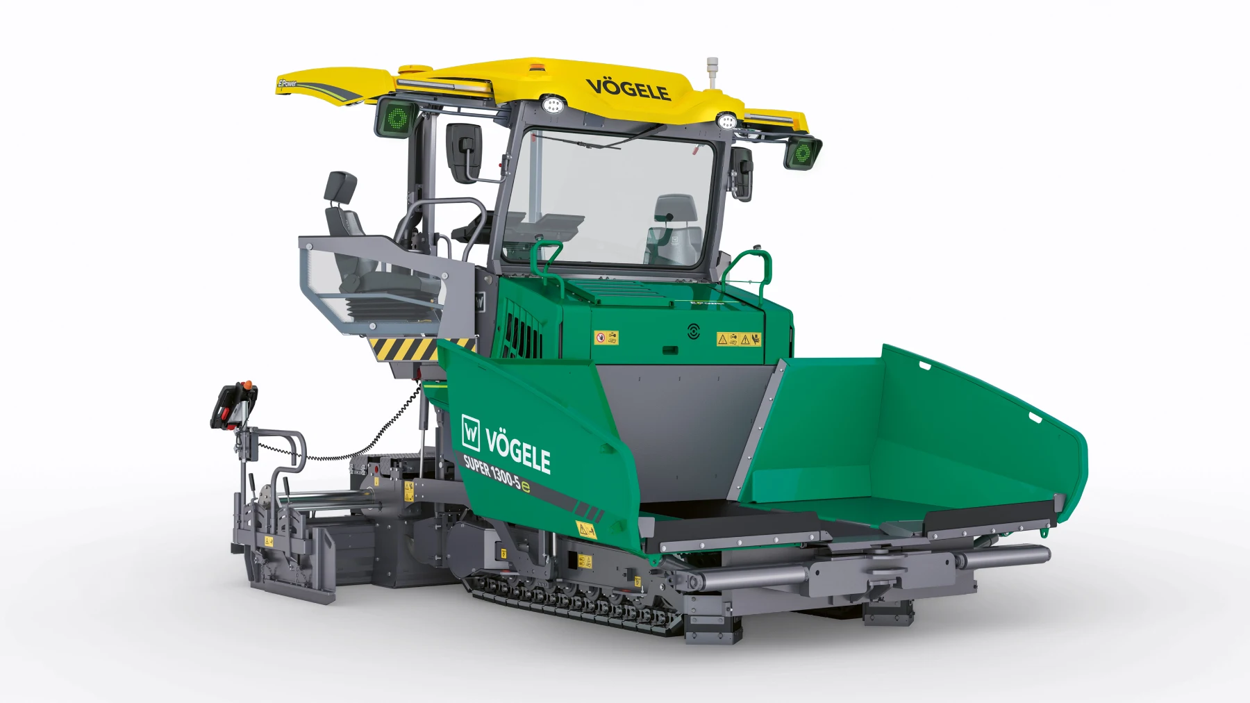 Vögele SUPER 1300-5e batterie-elektrischer Kompaktfertiger