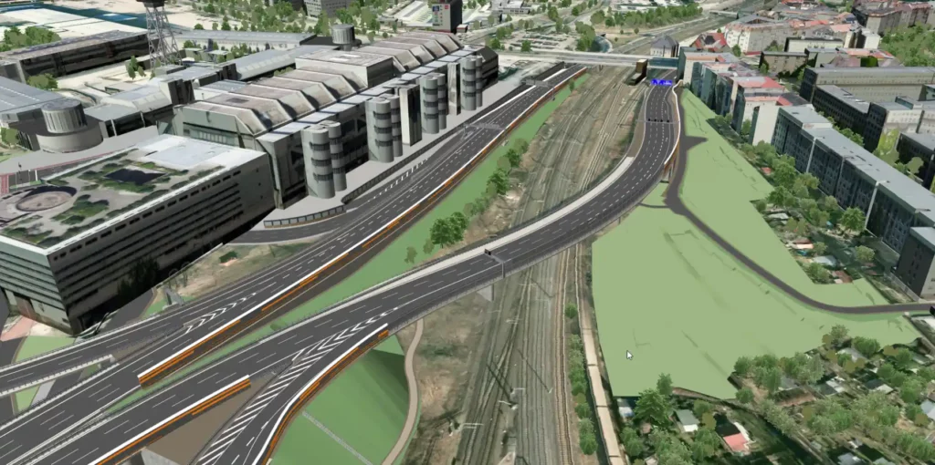 Visualisierung Ringbahnbrücke