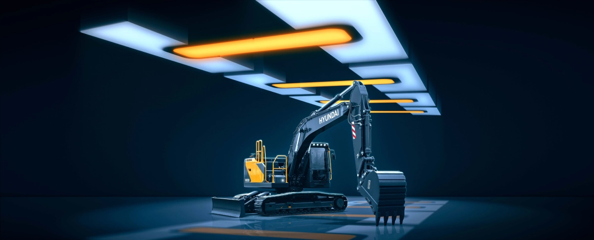 Ein Highlight ist der neue Raupenbagger HX230L