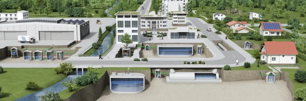 Mall-GmbH Infografik Schwammstadt