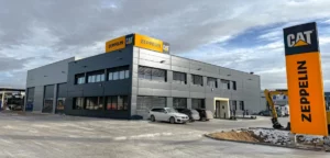 Neu renovierte Zeppelin-Niederlassung bei Graz