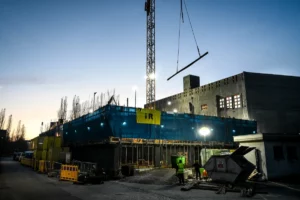 iR-Energie-Werk Nachtaufnahme