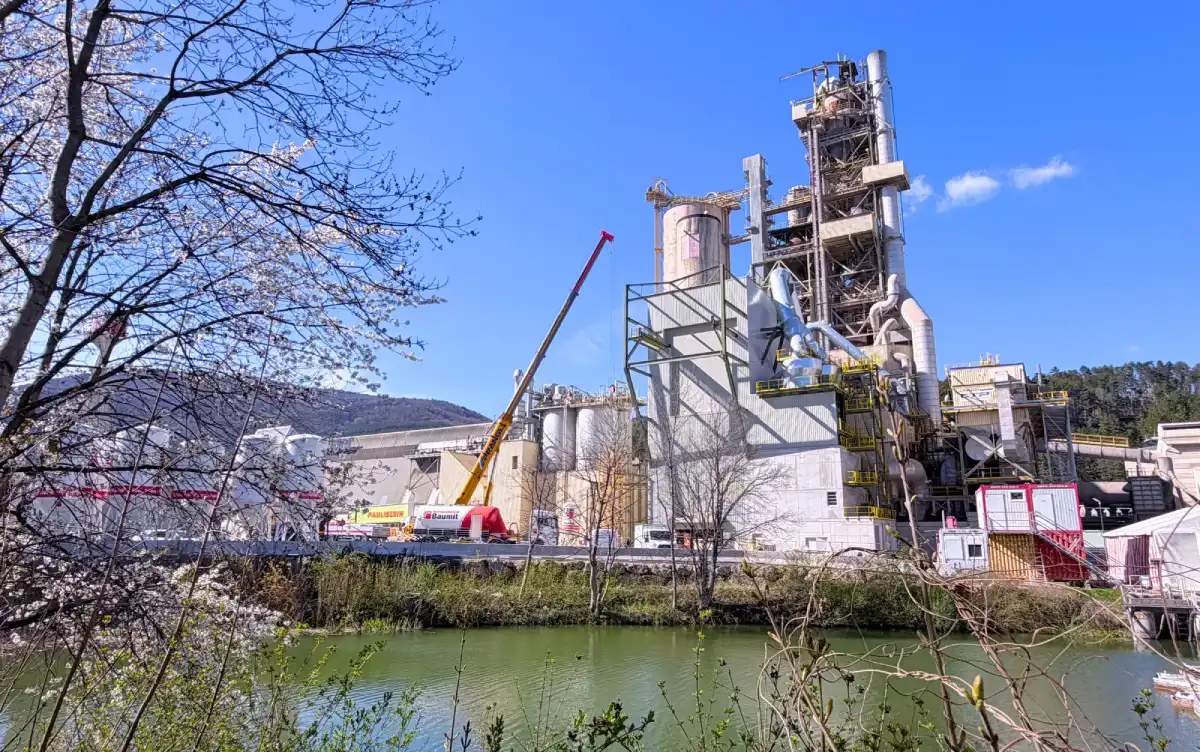 Baumit Rohmehlmühle Zementwerk