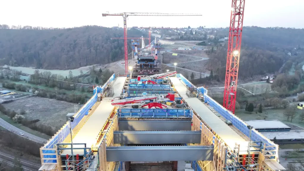 Hochbrücke Horb Großbetonage_PORR 02