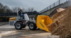 Paus Dumper SMK 9036 im Einsatz