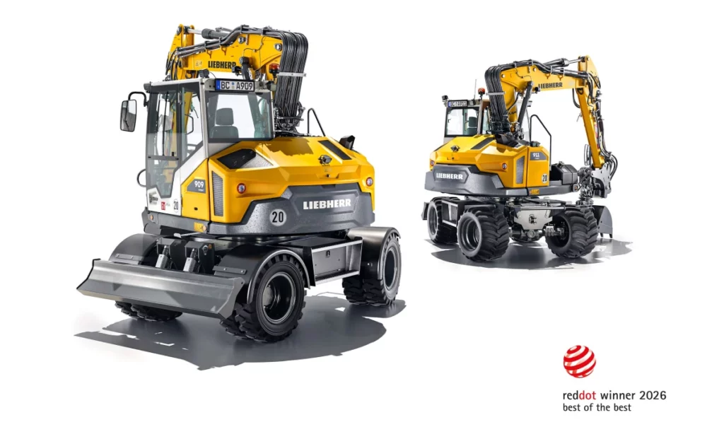 Liebherr A909 und 911 Red Dot Award (2)