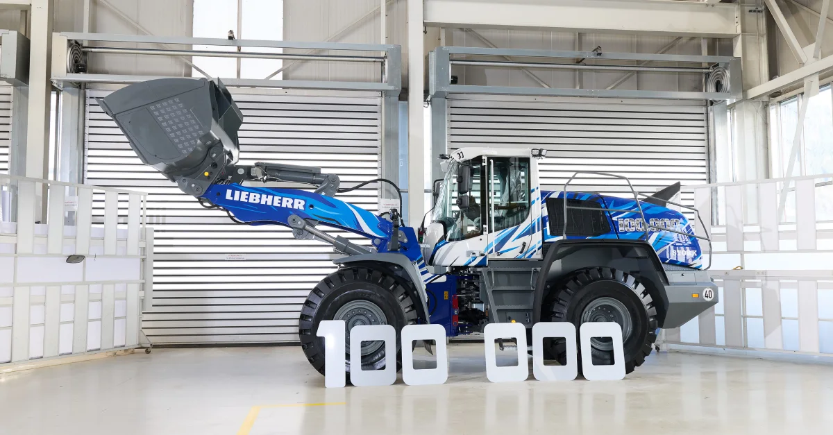 100.000ste Liebherr Radlader