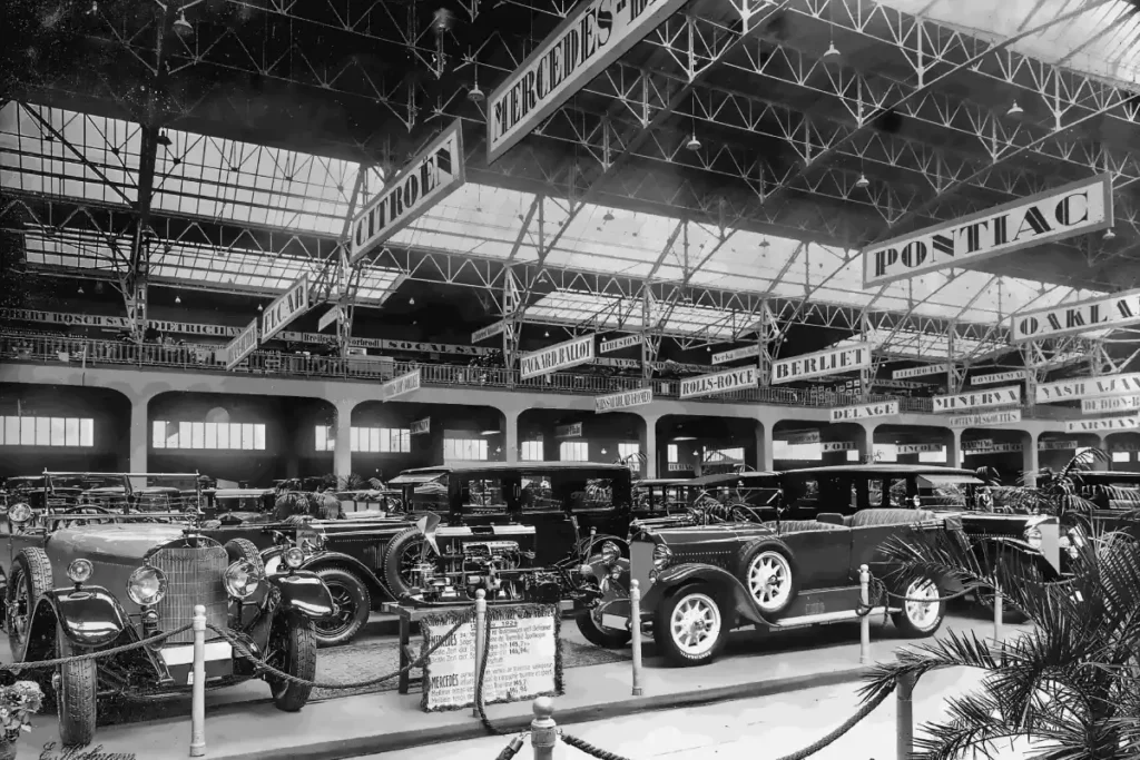 MB-Stand 1926 Automobilsalon Genf