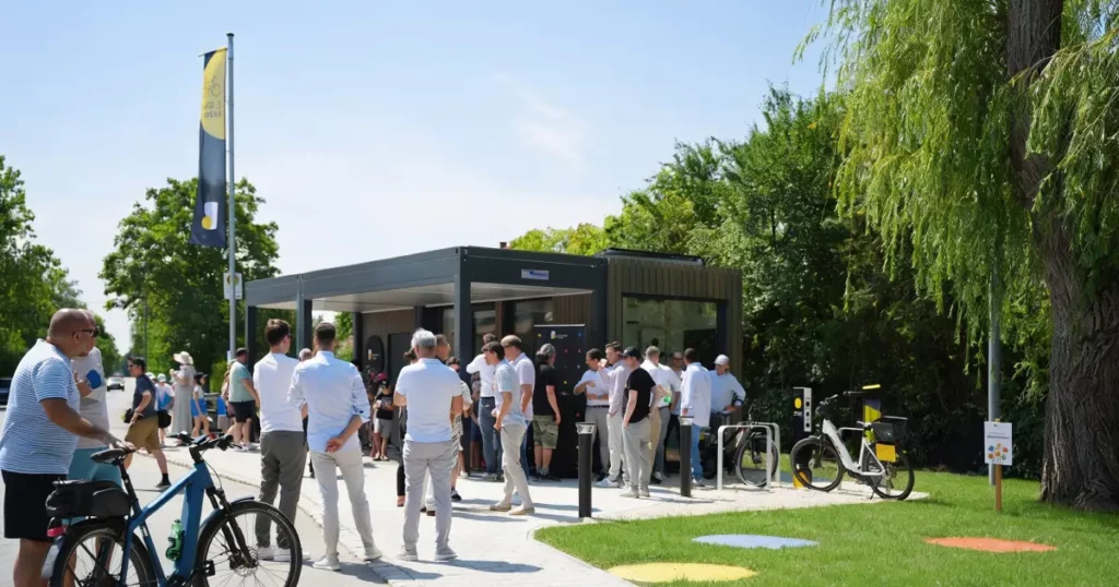 Containex Project Eröffnung Burgenland Energie in Apetlon