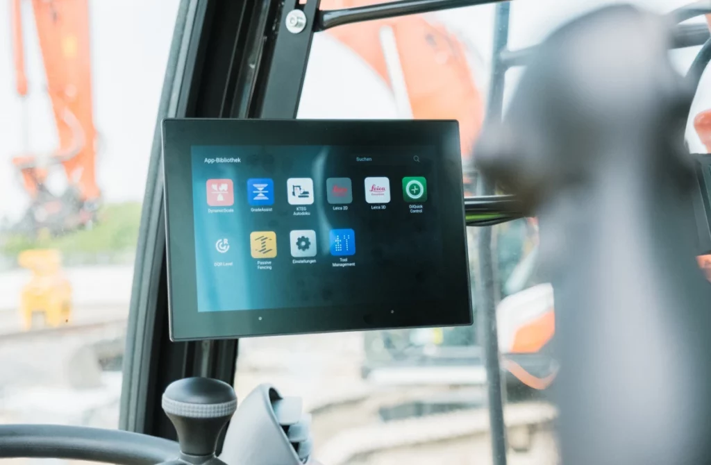 CPX One Display: Ein Display für alle Anwendungen. Hier die Übersicht aller eingebundenen Apps.