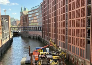 Porr Kaimauersanierung Hamburg 01