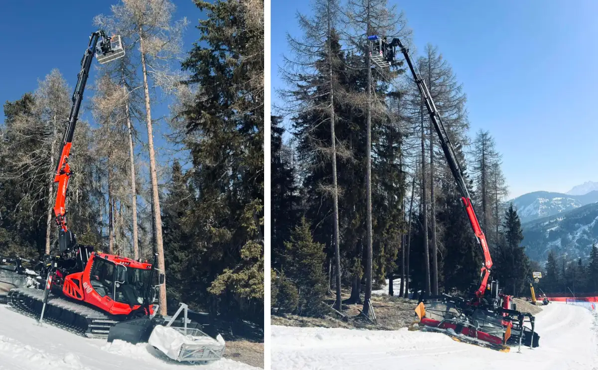 Tadano PM18SP auf PistenBully 02+04