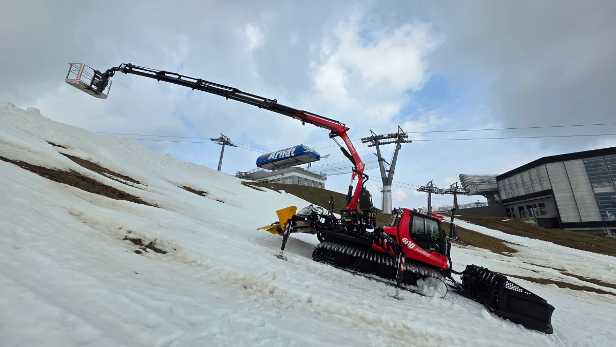 Tadano PM18SP auf PistenBully 09