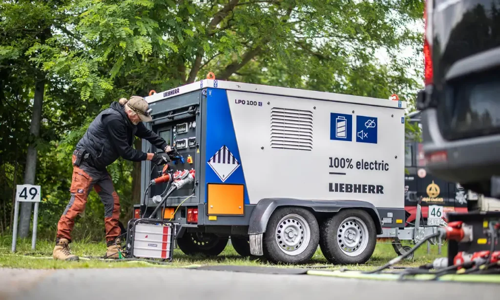 Liebherr LPO100 einfach einstecken und los