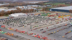 Ritchie Bros Luftbild Freigelände