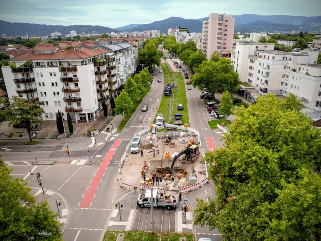 Sonderkonstruktion mit Schachtboden DN1400