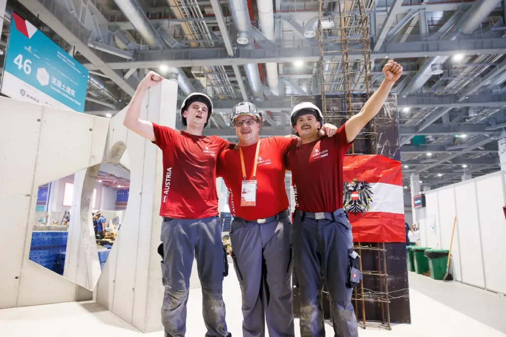 WorldSkills Gintner+Bauer+Pomassl
