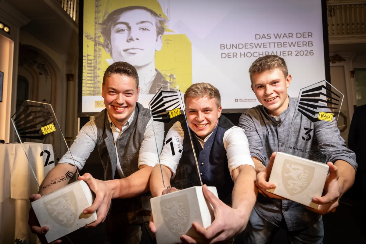 die 3 Preisträger