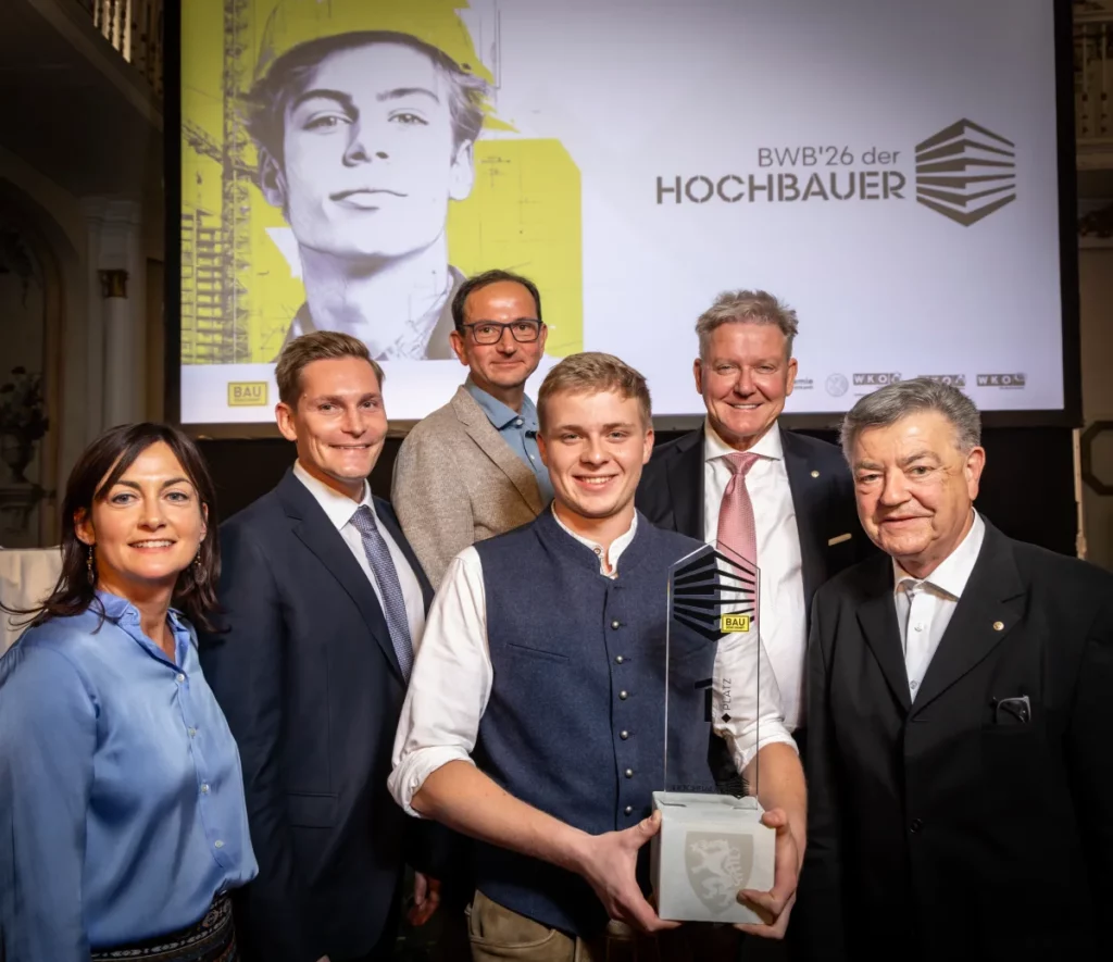 Gruppenbild mit Sieger